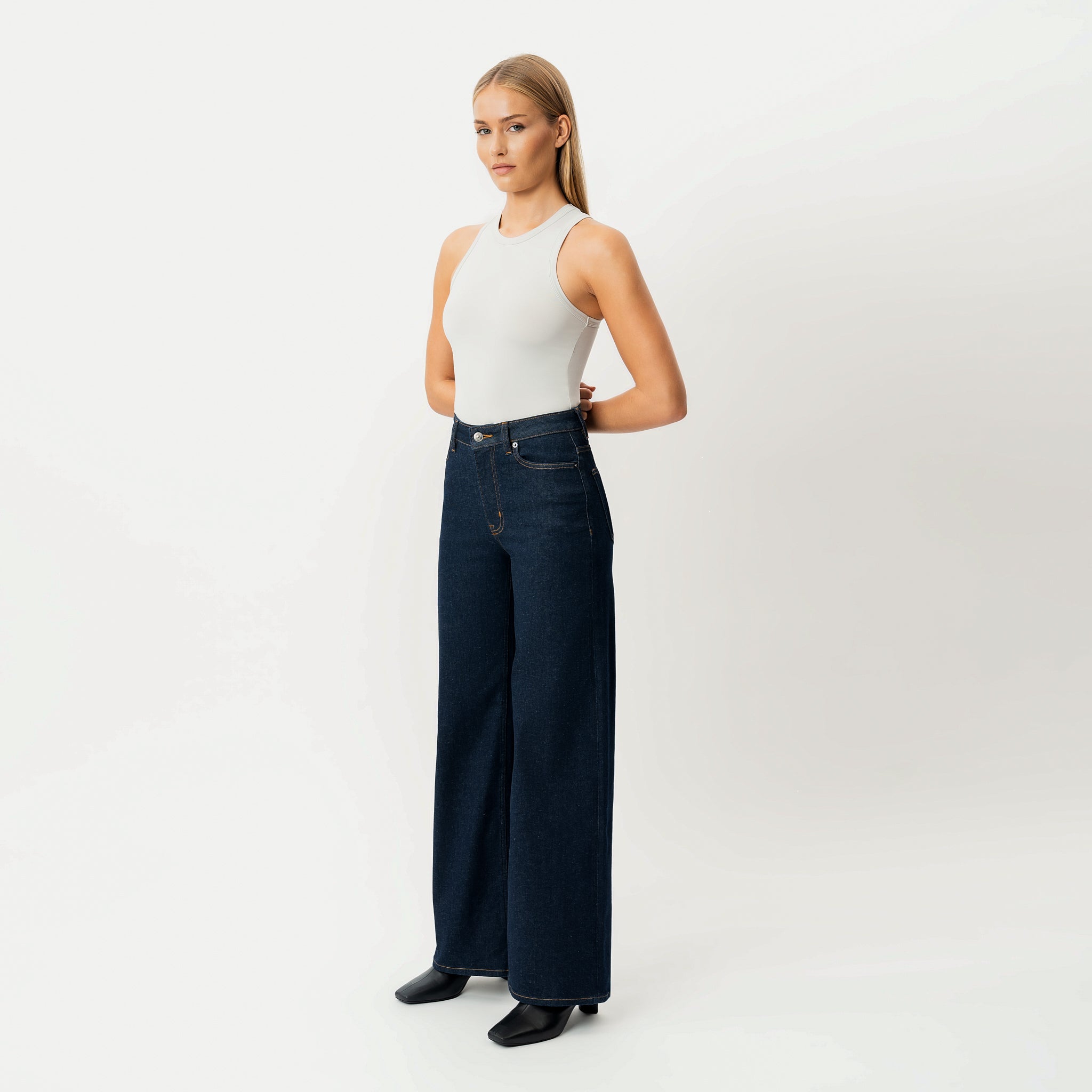 Weite ComfortDenim™-Jeans – Ninepine