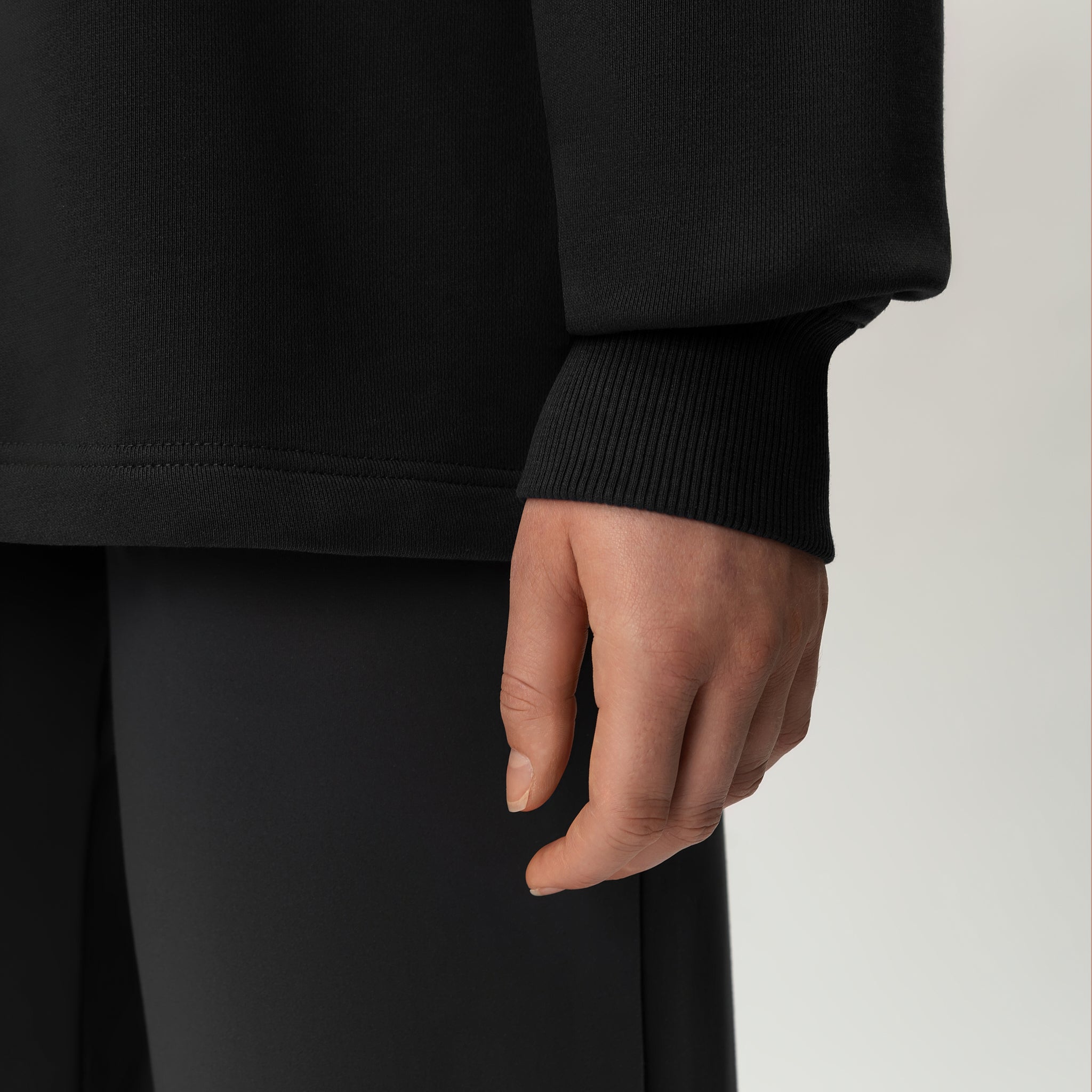 Pullover mit Viertelreißverschluss – Ninepine