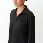 Asana Relaxed Quarter-zip – Ninepine
