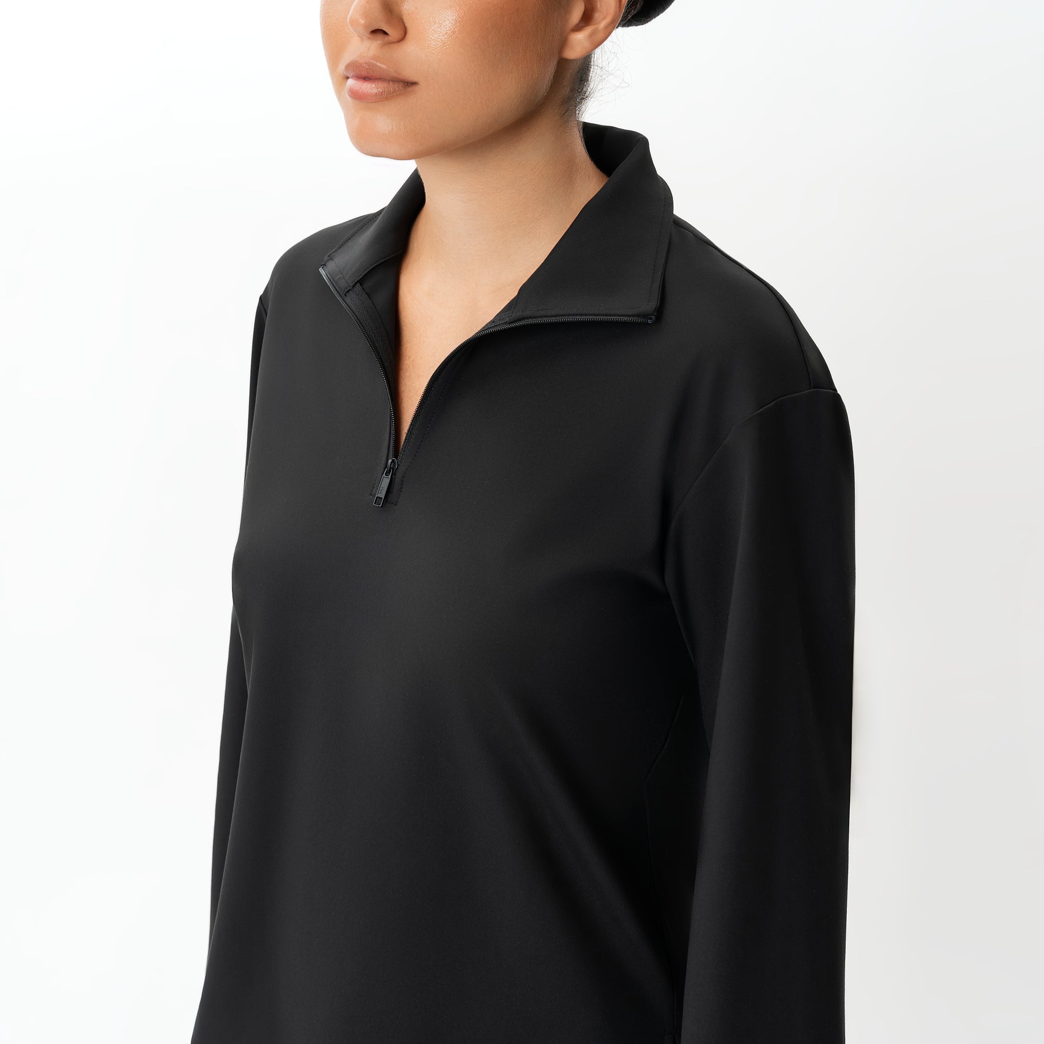 Asana Relaxed Quarter-zip – Ninepine