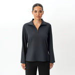Asana Relaxed Quarter-zip – Ninepine