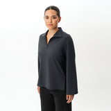 Asana Relaxed Quarter-zip – Ninepine
