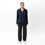 Asana Relaxed Quarter-zip – Ninepine