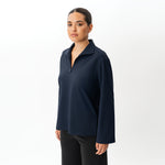 Asana Relaxed Quarter-zip – Ninepine