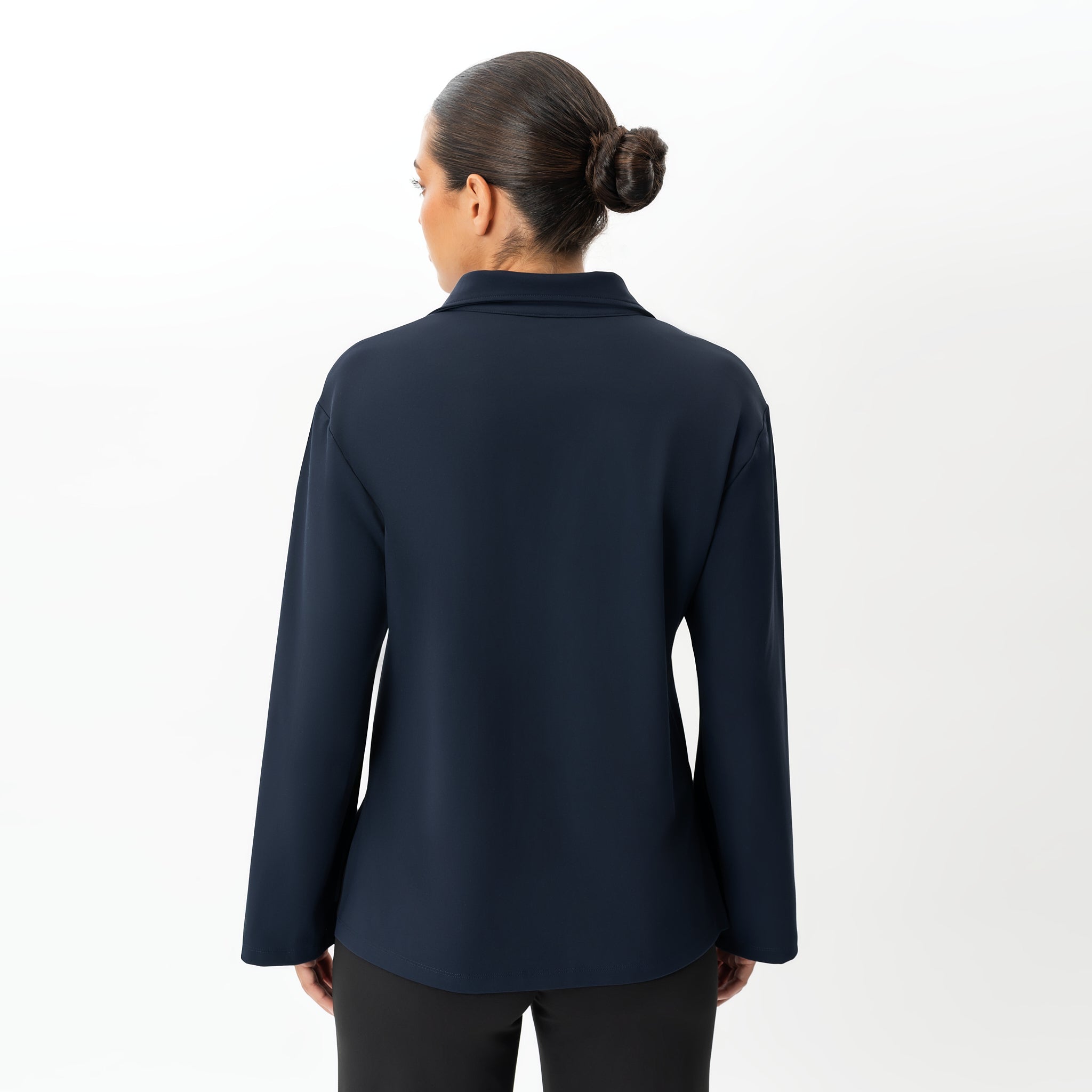 Asana Relaxed Quarter-zip – Ninepine