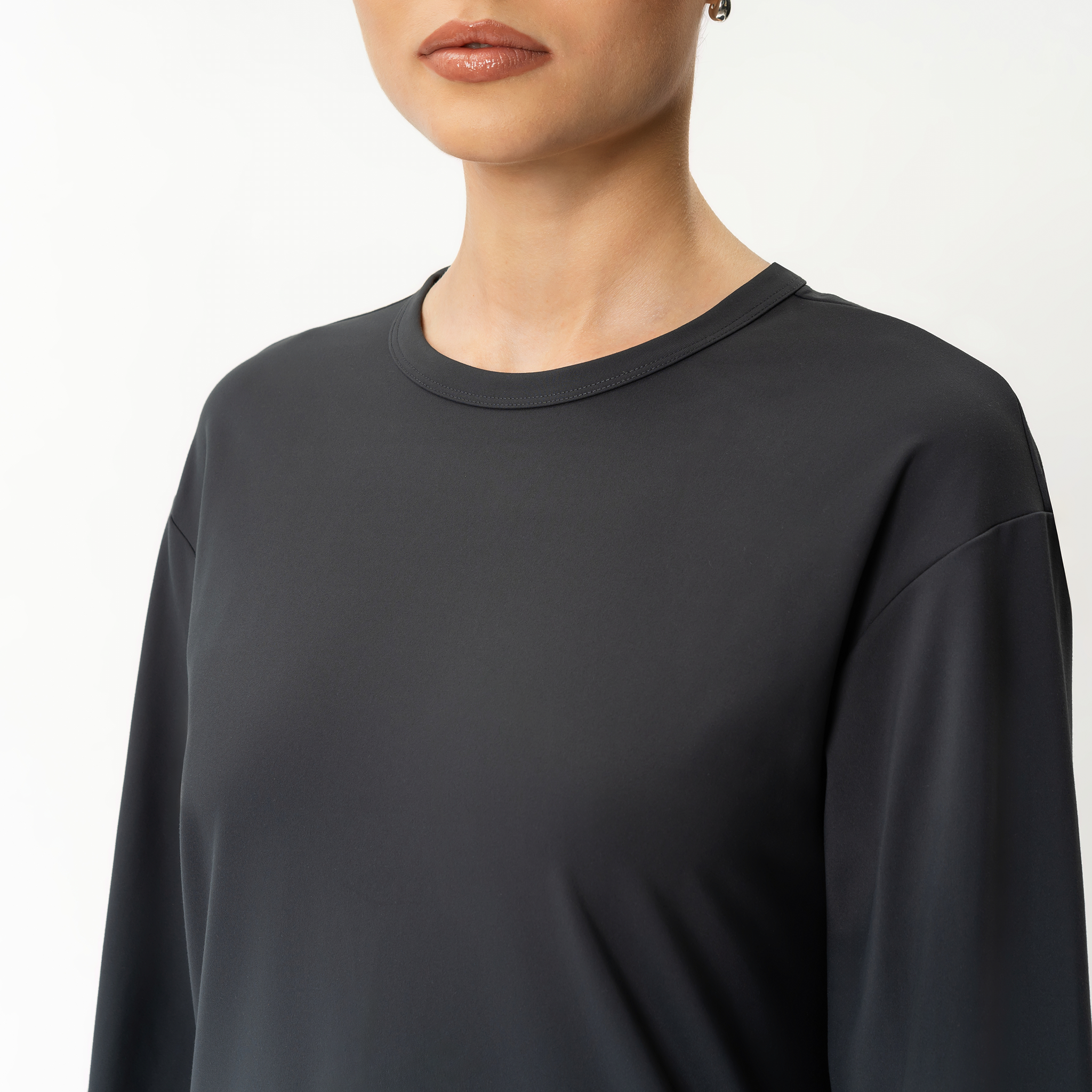 Asana Relaxed Crewneck – Ninepine