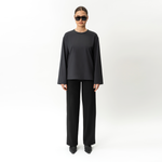 Asana Relaxed Crewneck – Ninepine