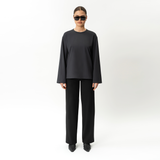 Asana Relaxed Crewneck – Ninepine