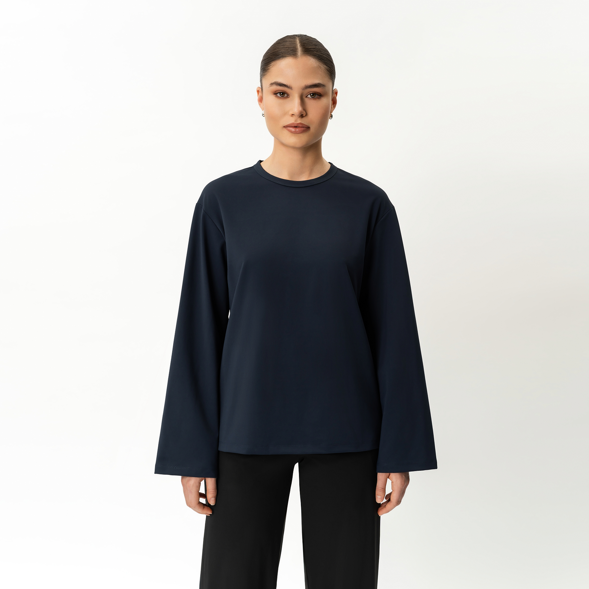 Asana Relaxed Crewneck – Ninepine