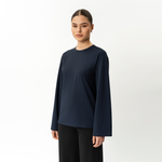 Asana Relaxed Crewneck – Ninepine