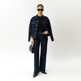 Elastische ComfortDenim™-Jacke – Ninepine