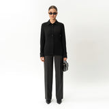 Tailliertes Jersey-Shirt – Ninepine