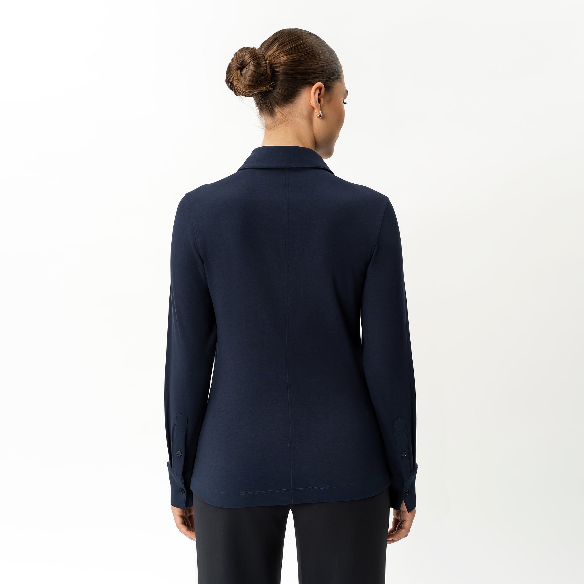 Tailliertes Jersey-Shirt – Ninepine