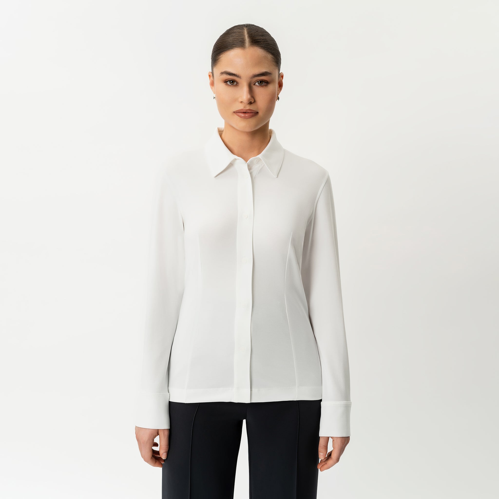 Tailliertes Jersey-Shirt – Ninepine