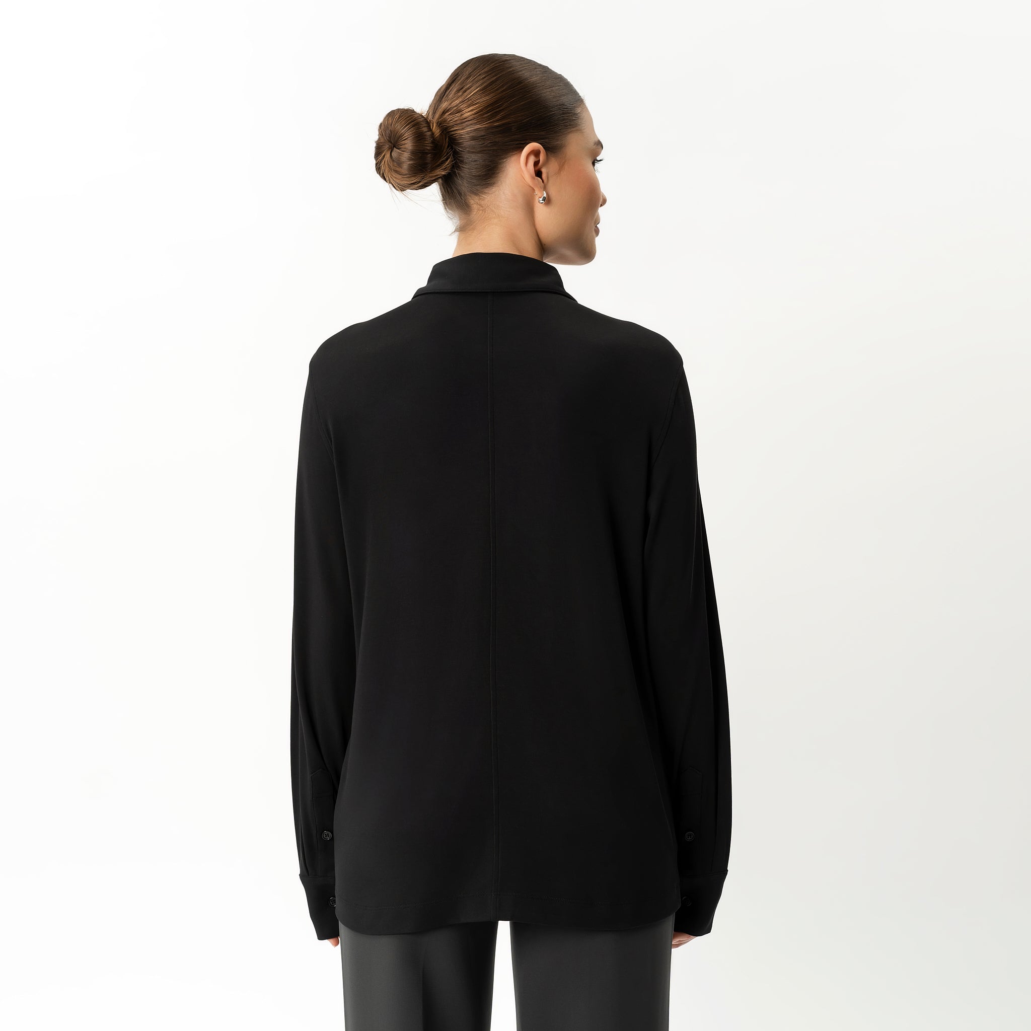 Entspanntes Jersey-Shirt – Ninepine