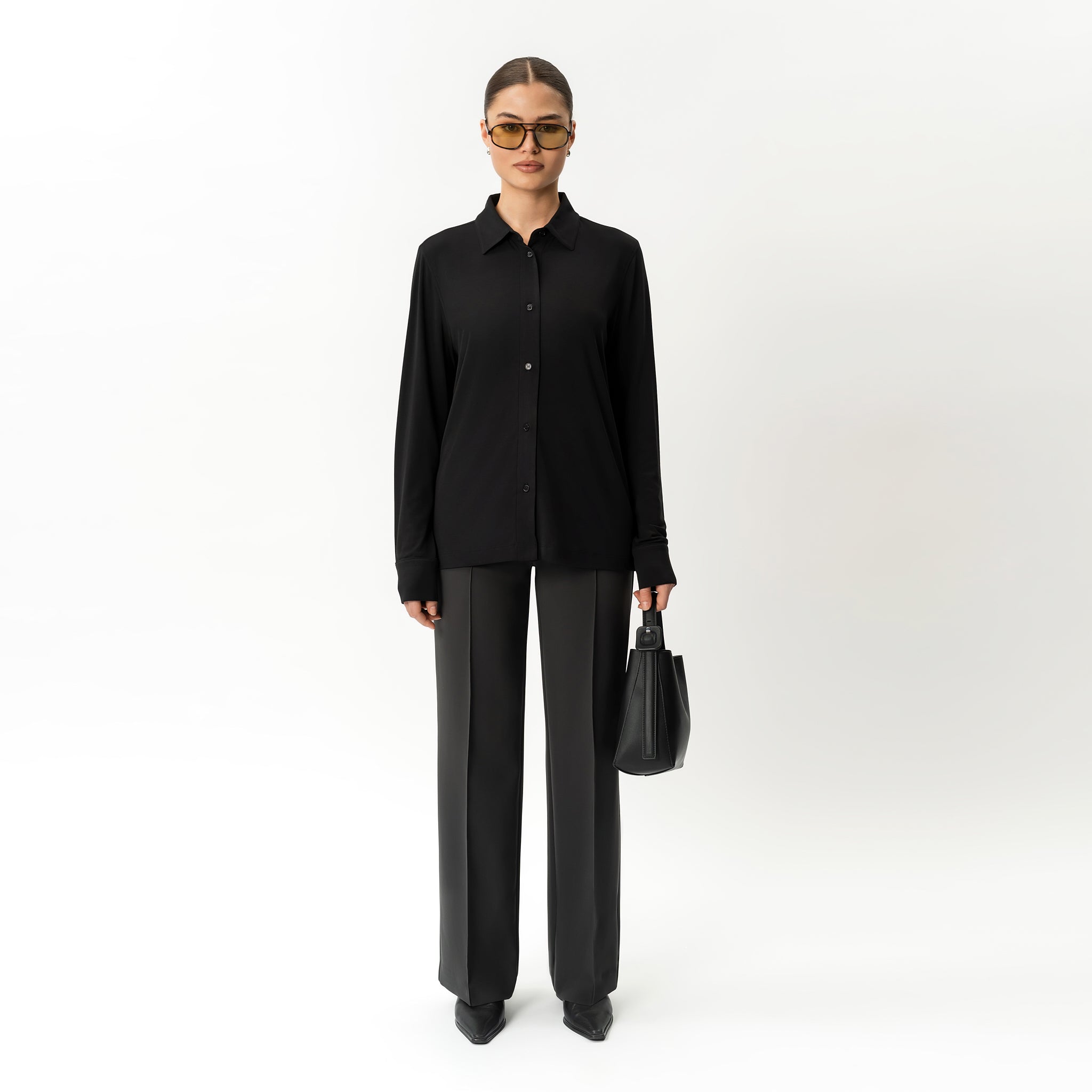 Entspanntes Jersey-Shirt – Ninepine