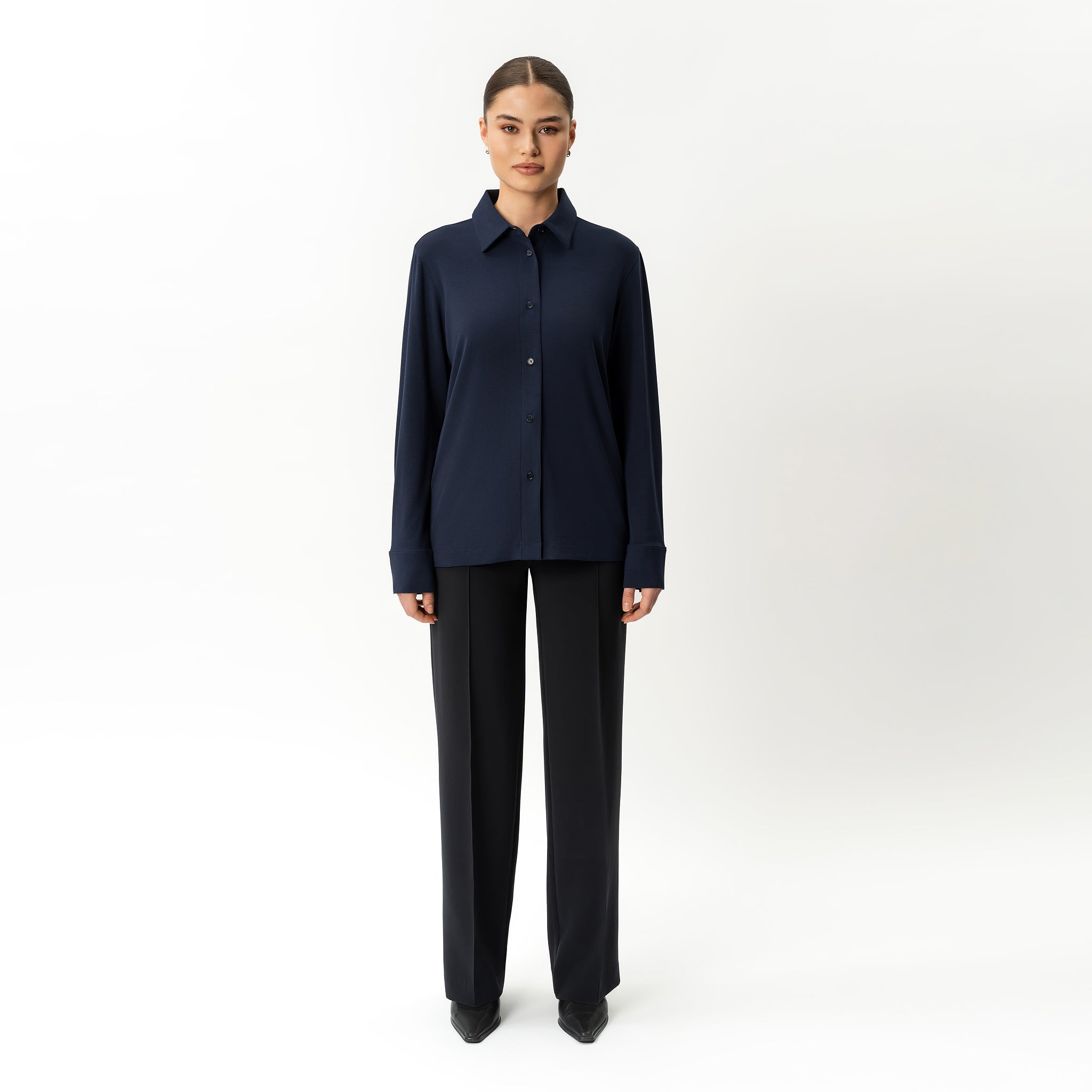 Entspanntes Jersey-Shirt – Ninepine