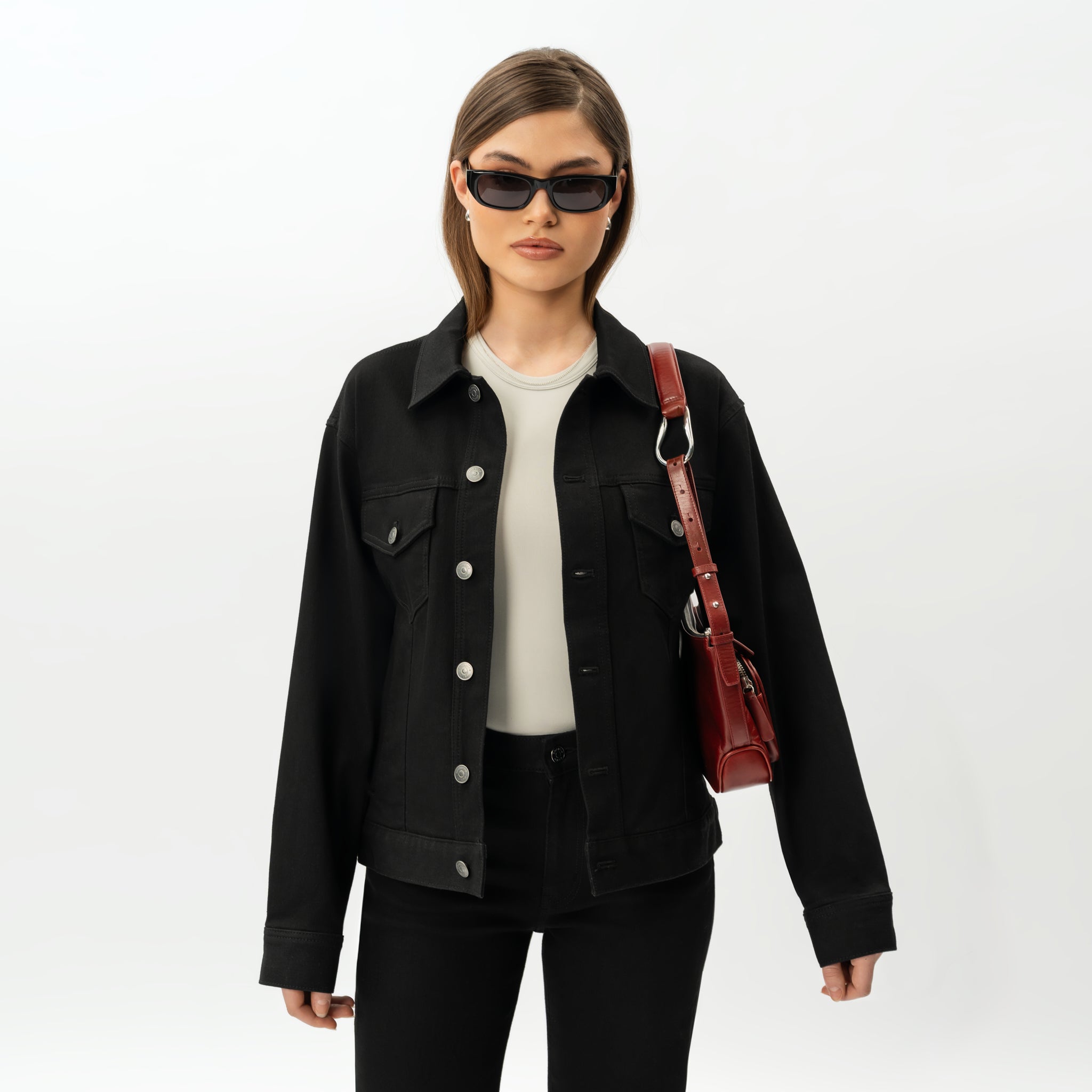 Elastische ComfortDenim™-Jacke – Ninepine