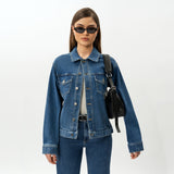 Elastische ComfortDenim™-Jacke – Ninepine