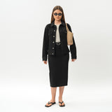 Elastischer ComfortDenim™-Rock – Ninepine