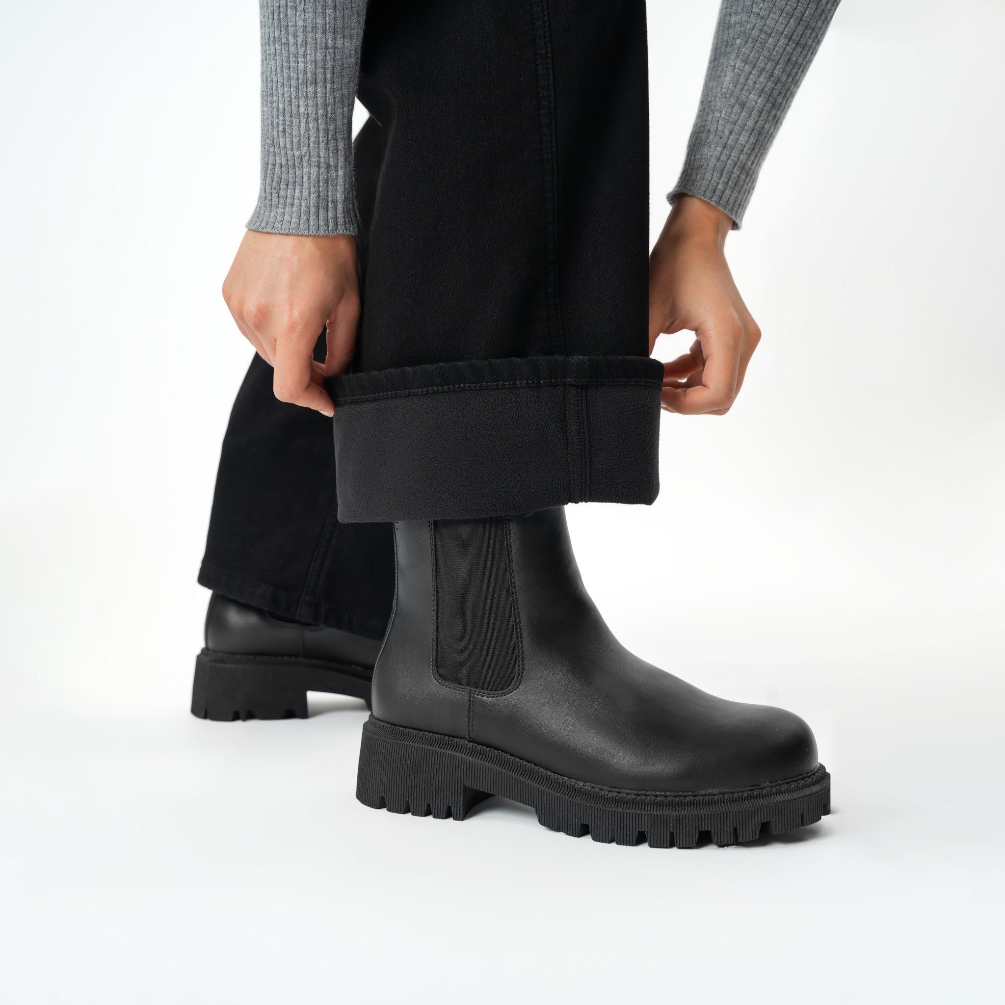 Winter Fleece Denim™ Relaxed Jeans – Ninepine