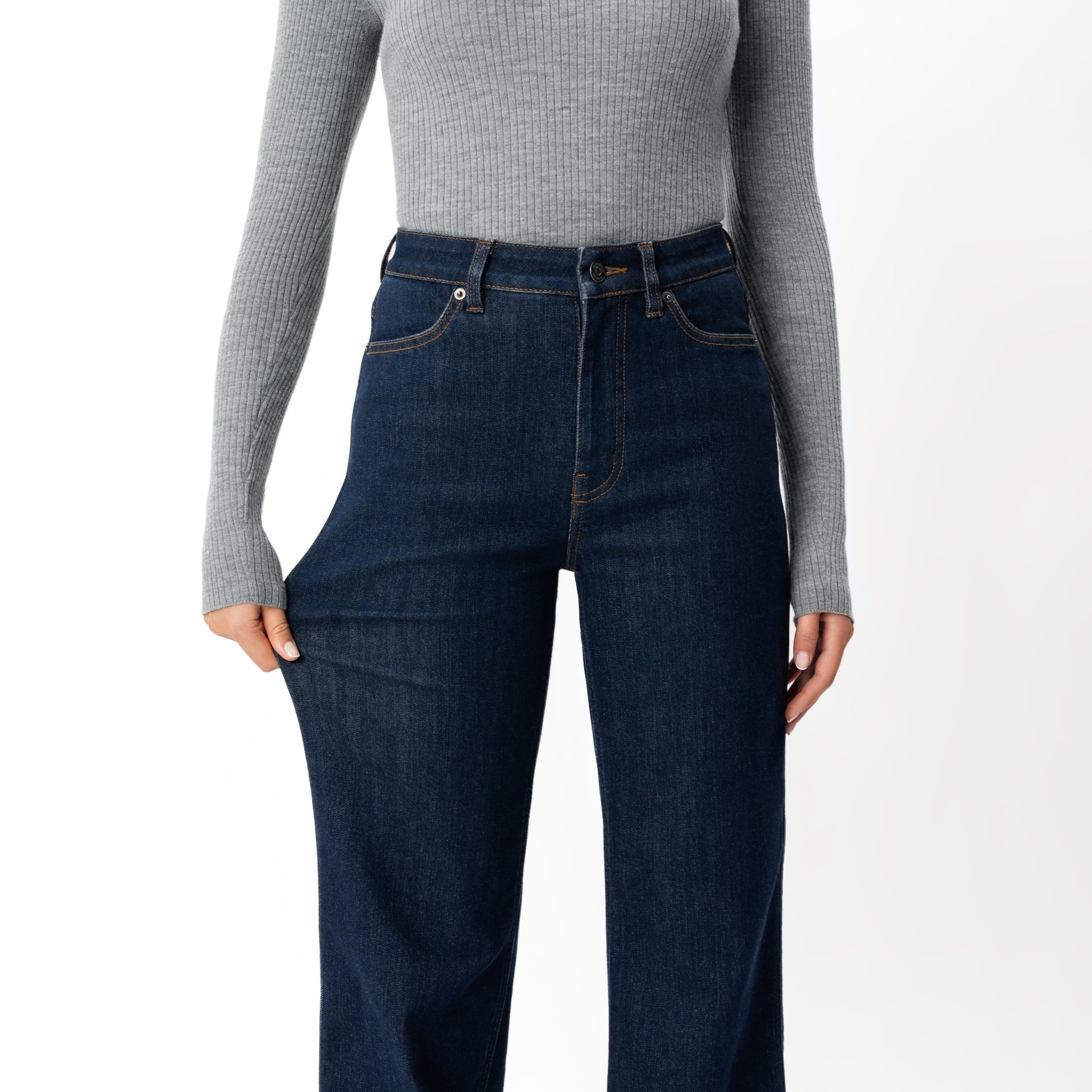 Winter Fleece Denim™ Relaxed Jeans – Ninepine