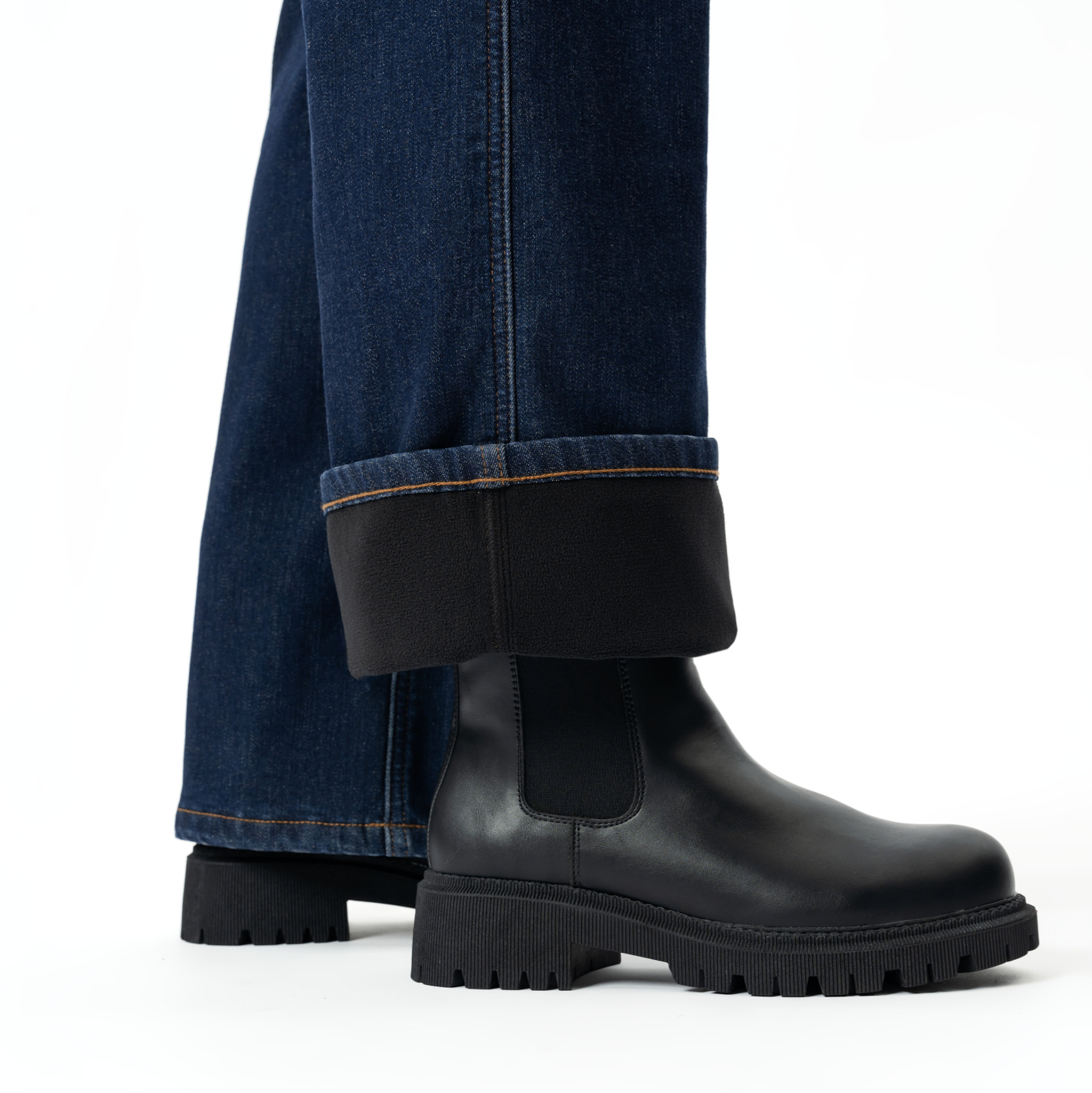 Winter Fleece Denim™ Relaxed Jeans – Ninepine