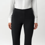 Maßgeschneiderte Ponte-Bootcut-Hose – Ninepine