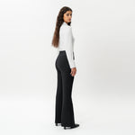 Maßgeschneiderte Ponte-Bootcut-Hose – Ninepine