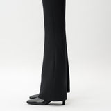 Maßgeschneiderte Ponte-Bootcut-Hose – Ninepine