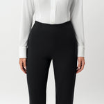 Maßgeschneiderte Ponte-Hose mit geradem Bein – Ninepine