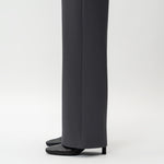 Maßgeschneiderte Ponte-Hose mit lockerer Passform – Ninepine