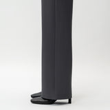 Maßgeschneiderte Ponte-Hose mit lockerer Passform – Ninepine