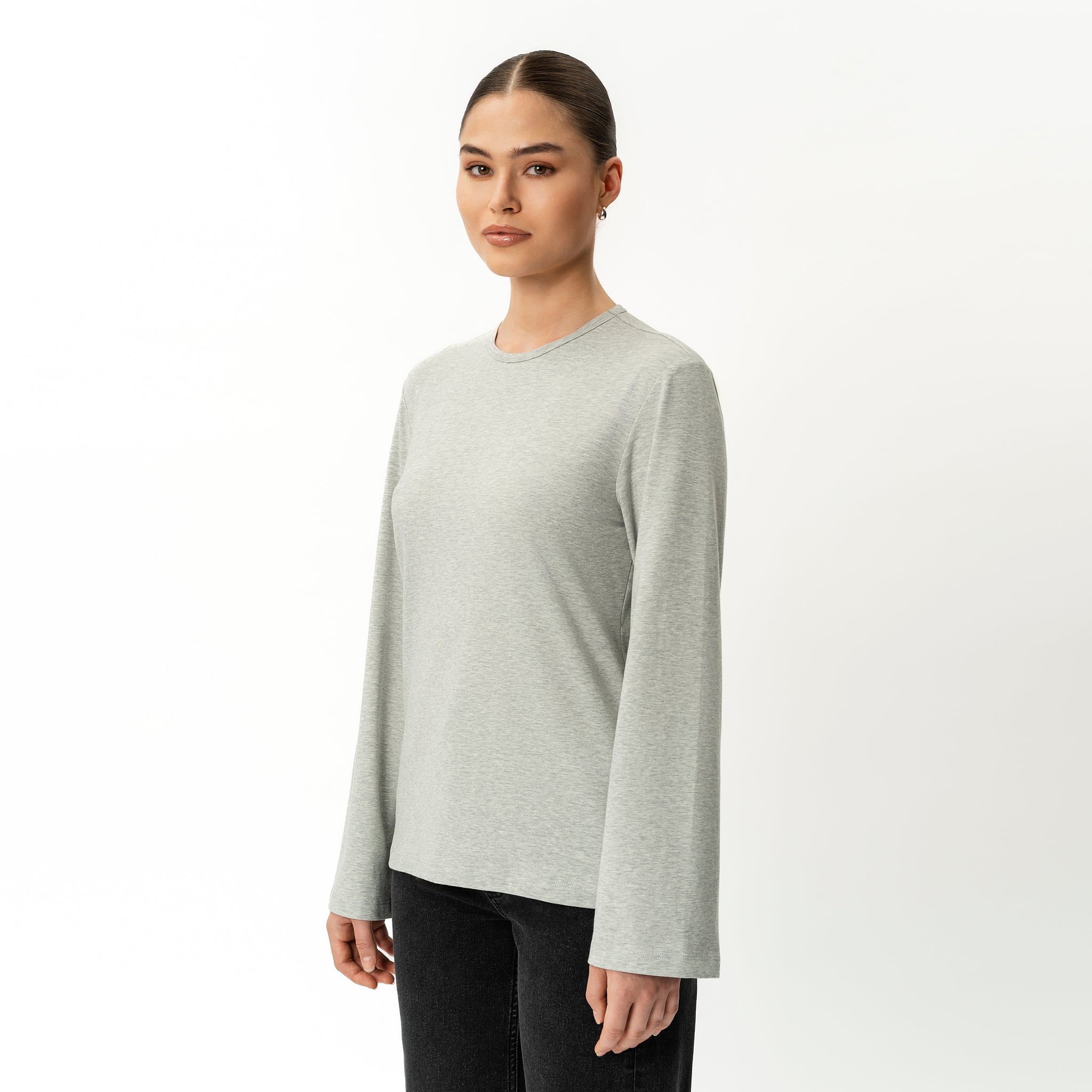 Pima Langarm-T-Shirt – Ninepine