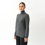 Merinowolle, lockerer Rollkragenpullover – Ninepine