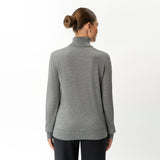 Merinowolle, lockerer Rollkragenpullover – Ninepine