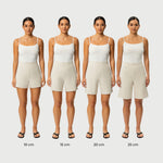 Leichte Ponte-Shorts – Ninepine