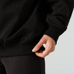 Pullover mit Viertelreißverschluss und lockerer Passform – Ninepine